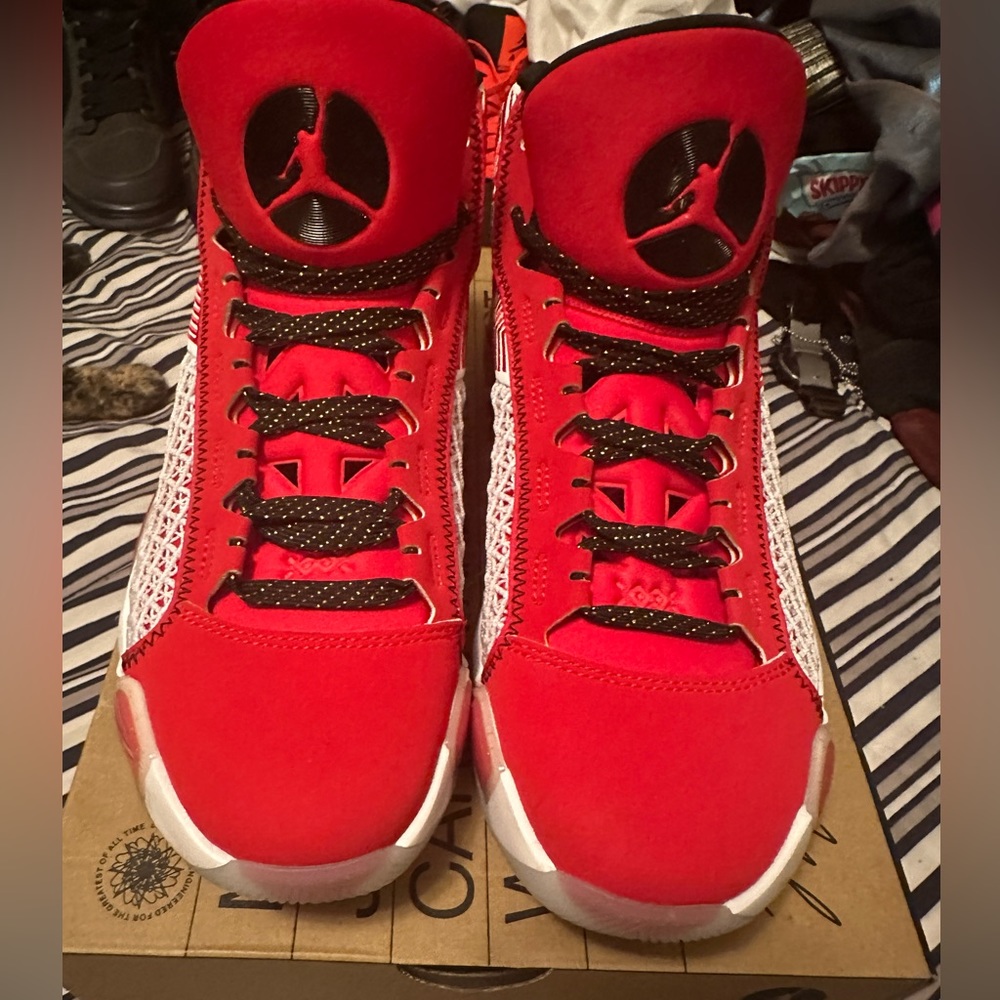 AIR JORDAN XXXVIII CELEBRATION 8.5M SUPER CLEAN WITH OG BOX (worn1x for event)